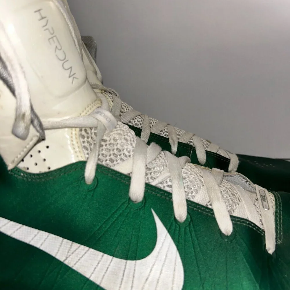 Nike Hyperdunk Leather Basketball Shoes Flywire 407627 Green 2010 Men's Size 16 - Picture 6 of 16